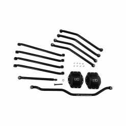 Hot Racing Aluminum Black Link Set: Axial Wraith, Ax10, Ridgecrest