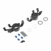 Hot Racing Aluminum Steering Blocks Triple Bearing Support: Traxxas X-MAXX
