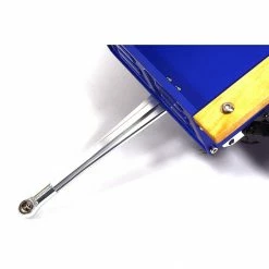 Integy Leaf Spring 1/10 Size Utility Box Trailer, Blue -RC Cars And Trucks Sales Shop INTC25800BLUE A4 VE05Y1D9