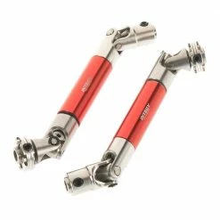 Integy Stainless Steel Center Drive Shaft, Red: SCX10