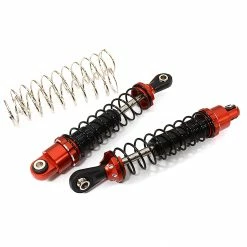 Integy 1/10 80mm Shock Set, Red: Rock Crawler (2)