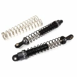 Integy 1/10 110mm Shock Set, Gun Metal: Rock Crawler (2)