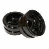 Integy 1.9 Alloy 5 Spoke Wheel, Black: Rock Crawler (2)