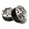 Integy 1.9 Alloy 5 Spoke Wheel, Silver: Rock Crawler (2)