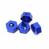 Integy Wheel Hex, Blue (4): ARRMA 1/10 GRANITE Voltage