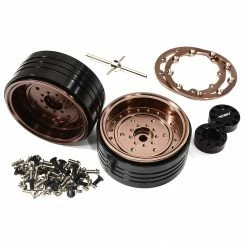 Integy Alloy Beadlock Wheels, Bronze: 1/10 Enduro Sendero (2)