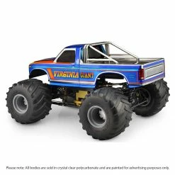 JConcepts, Inc. 1/10 1984 Ford F-250 Clear Body: Monster Truck -RC Cars And Trucks Sales Shop JCO0306 A2 7VUQYBDK