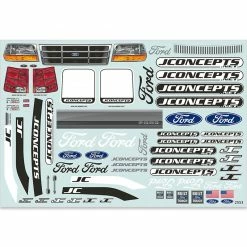 JConcepts, Inc. 1/10 1993 Ford F-150 Clear Body with Spoiler: Rustler VXL -RC Cars And Trucks Sales Shop JCO0375 A3 A0 DP84CM0O