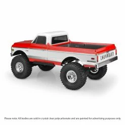 JConcepts, Inc. Clear Body, 1970 Chevy C10, 12.3" Wheelbase -RC Cars And Trucks Sales Shop JCO0416 A2 57G2QYW2
