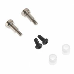 JConcepts, Inc. Fin Titanium Shock Stand-Offs with Bushing, Short, B6.2, B6.3