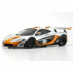 Kyosho 1/28 MINI-Z 4WD MR-03 RS McLaren P1 GTR RTR, Silver/Orange