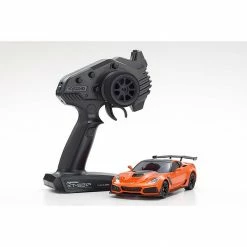 Kyosho 1/28 MINI-Z 2WD Corvette ZR1 RTR, Orange with LED