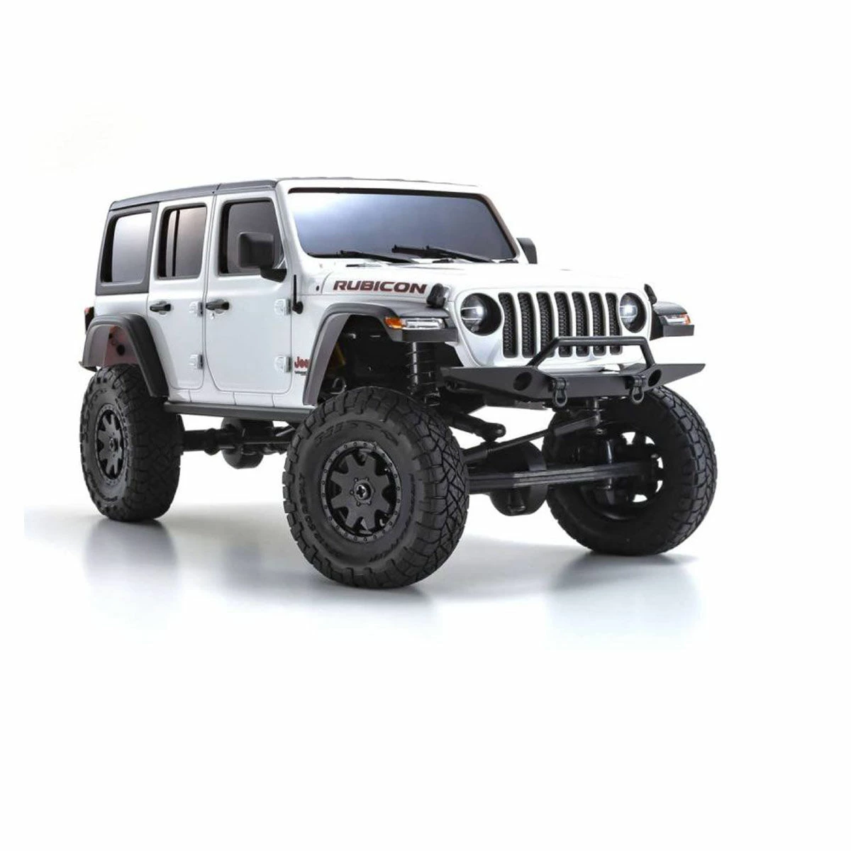 Kyosho 1/28 MINI-Z 4WD Jeep Wrangler Rubicon RTR, Bright White RS 5 Kyosho 1/28 MINI-Z 4WD Jeep Wrangler Rubicon RTR, Bright White RS - Image 5