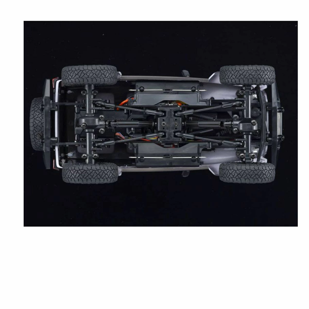 Kyosho 1/28 MINI-Z 4WD Jeep Wrangler Rubicon RTR, Bright White RS 6 Kyosho 1/28 MINI-Z 4WD Jeep Wrangler Rubicon RTR, Bright White RS - Image 6