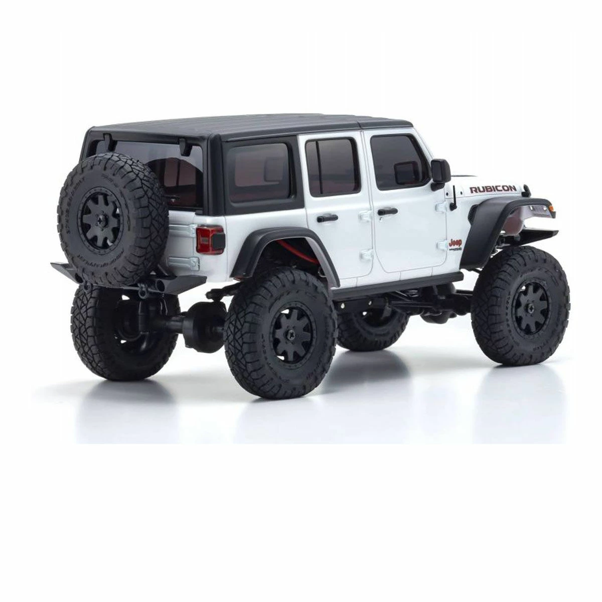 Kyosho 1/28 MINI-Z 4WD Jeep Wrangler Rubicon RTR, Bright White RS 7 Kyosho 1/28 MINI-Z 4WD Jeep Wrangler Rubicon RTR, Bright White RS - Image 7