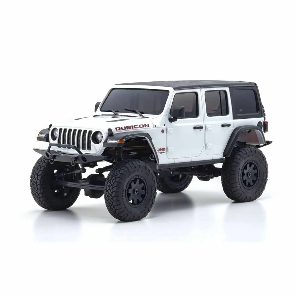 Kyosho 1/28 MINI-Z 4WD Jeep Wrangler Rubicon RTR, Bright White RS 2 Kyosho 1/28 MINI-Z 4WD Jeep Wrangler Rubicon RTR, Bright White RS - Image 2