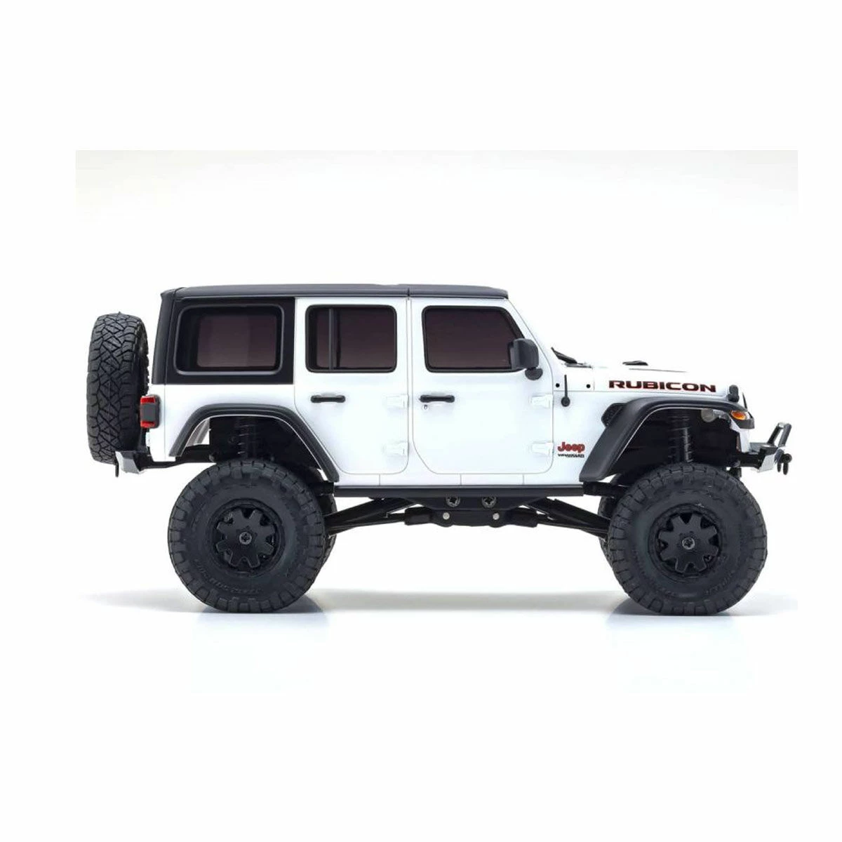 Kyosho 1/28 MINI-Z 4WD Jeep Wrangler Rubicon RTR, Bright White RS 8 Kyosho 1/28 MINI-Z 4WD Jeep Wrangler Rubicon RTR, Bright White RS - Image 8
