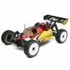 Losi 1/8 8IGHT 4WD Nitro Buggy RTR, Red/Yellow