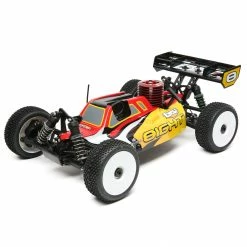 Losi 1/8 8IGHT 4WD Nitro Buggy RTR, Red/Yellow