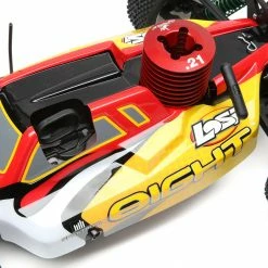 Losi 1/8 8IGHT 4WD Nitro Buggy RTR, Red/Yellow -RC Cars And Trucks Sales Shop LOS04010V2 A19 IVIB0ZBQ