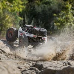 Losi 1/6 Super Rock Rey V2 4WD Rock Racer Brushless RTR, White -RC Cars And Trucks Sales Shop LOS05016V2T1 A04 UJSW1RUE