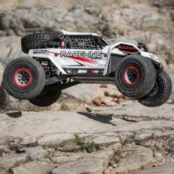 Losi 1/6 Super Rock Rey V2 4WD Rock Racer Brushless RTR, White -RC Cars And Trucks Sales Shop LOS05016V2T1 A05 UJSW1RUE