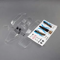 Losi Clear Body Set: Lasernut U4