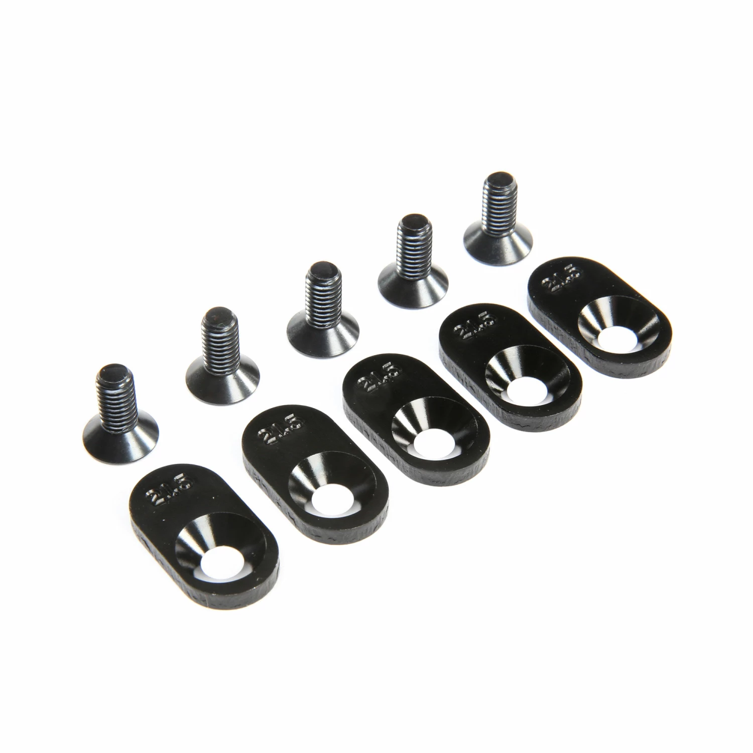 Losi Engine Mount Insert and Screws 21.5T, Black (5): 5ive-T 2.0 (fits 62T spur) 1 Losi Engine Mount Insert and Screws 21.5T, Black (5): 5ive-T 2.0 (fits 62T spur)