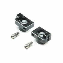 Losi Hub Set Rear, Aluminum: Mini-T 2.0, Mini-B