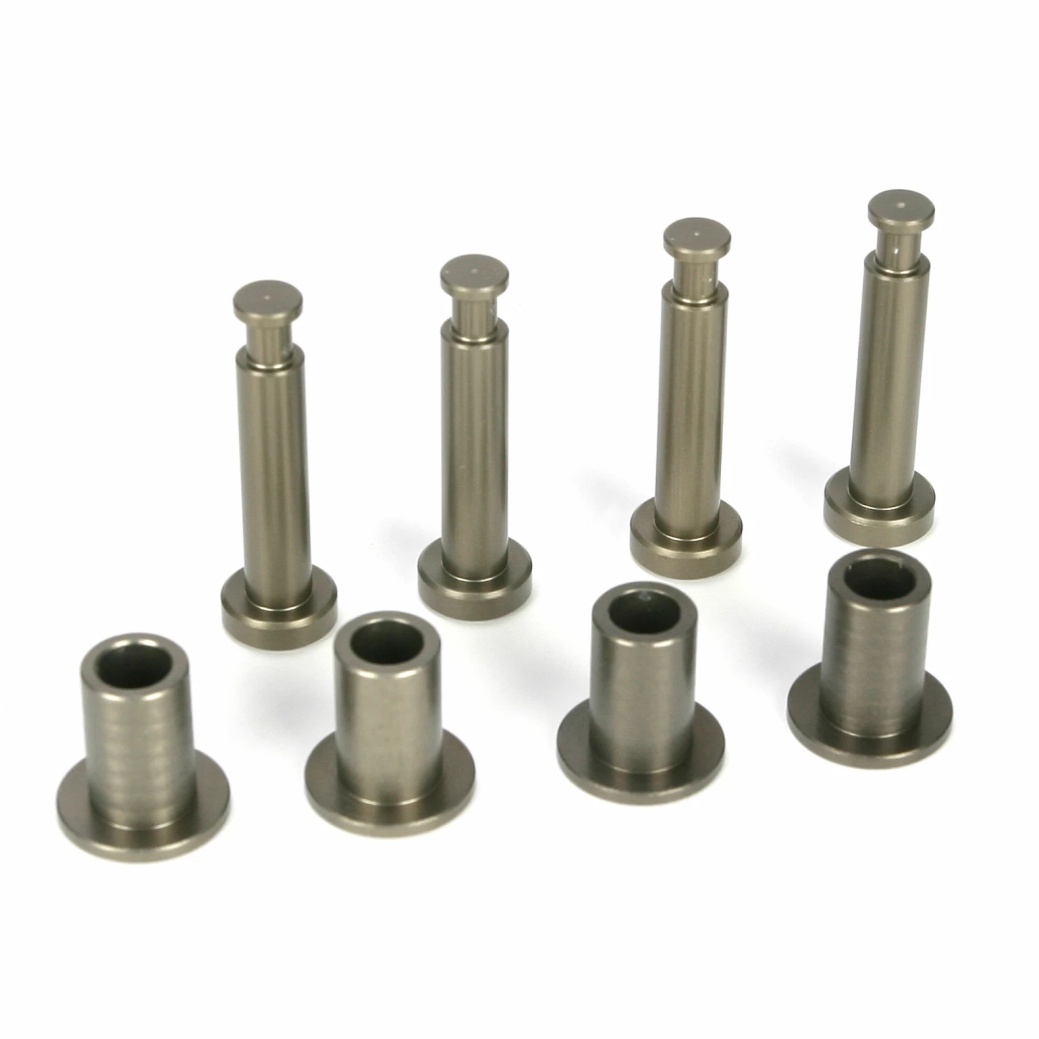 Losi Front King Pins & Arm Bushings, Aluminum 5IVE-T, MINI WRC 1 Losi Front King Pins & Arm Bushings, Aluminum 5IVE-T, MINI WRC
