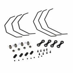 Losi Sway Bar Set and Hardware (3 Each Front and Rear): 5IVE-T, MINI WRC