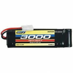 Onyx 8.4V 3000mAh 7-Cell Sub-C Stick NiMH Battery: Tamiya Connector