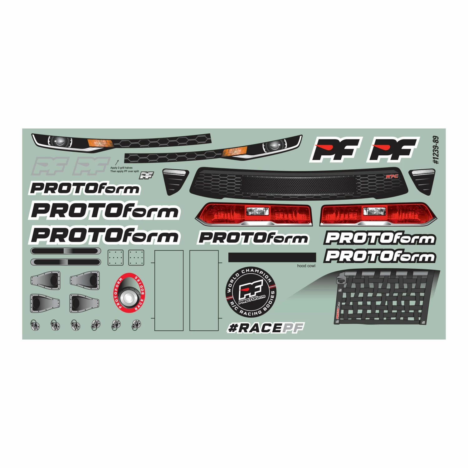 Protoform - Pro-line Racing 1/10 RT-C Light Weight Clear Body: Oval 7 Protoform - Pro-line Racing 1/10 RT-C Light Weight Clear Body: Oval - Image 7