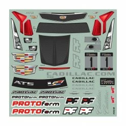 Protoform - Pro-line Racing 1/10 Cadillac ATS-V.R Clear Body: 190mm Touring Car -RC Cars And Trucks Sales Shop PRM154330 A89 37SFKSH6