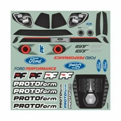 Protoform - Pro-line Racing 1/10 Ford GT Clear Body: 200mm Pan Car -RC Cars And Trucks Sales Shop PRM154930 A89 KM712GWQ
