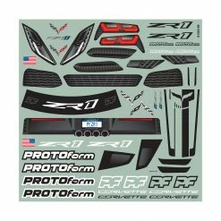 Protoform - Pro-line Racing 1/10 Chevrolet Corvette ZR1 LW Clear Body: 190mm Touring Car -RC Cars And Trucks Sales Shop PRM156325 A89 X3AZ1QV2