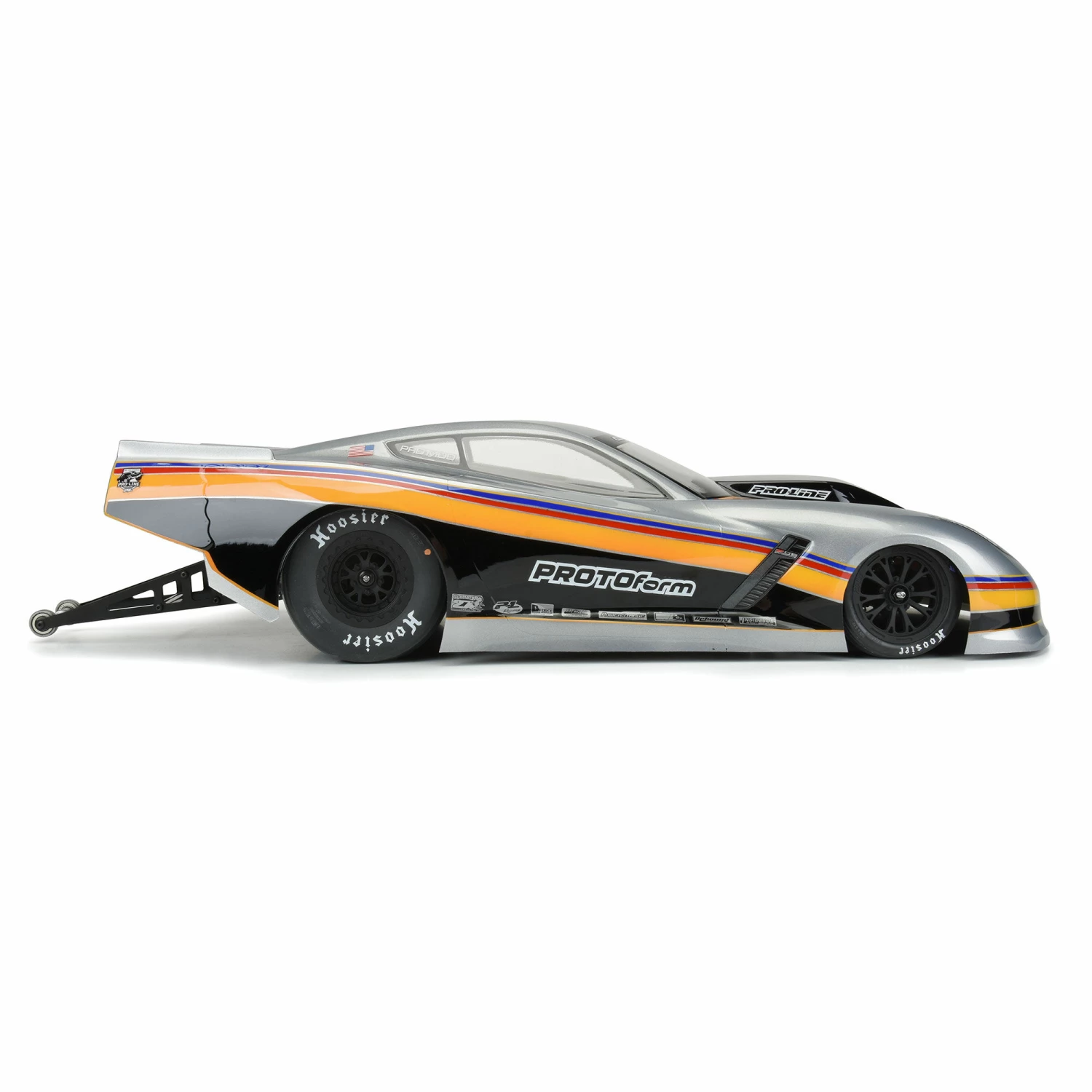 Protoform - Pro-line Racing 1/10 Chevrolet Corvette C7 Pro-Mod Clear Body: Drag Car 4 Protoform - Pro-line Racing 1/10 Chevrolet Corvette C7 Pro-Mod Clear Body: Drag Car - Image 4