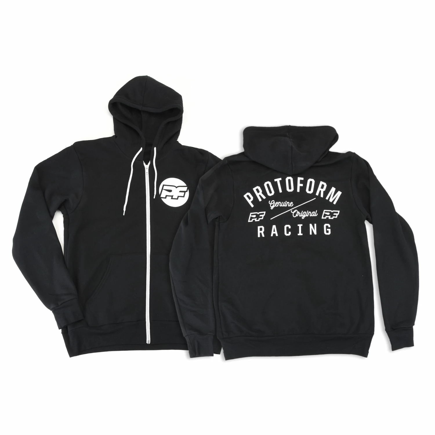 Protoform - Pro-line Racing PF Bona Fide Black Zip-Up Hoodie - Small 1 Protoform - Pro-line Racing PF Bona Fide Black Zip-Up Hoodie - Small
