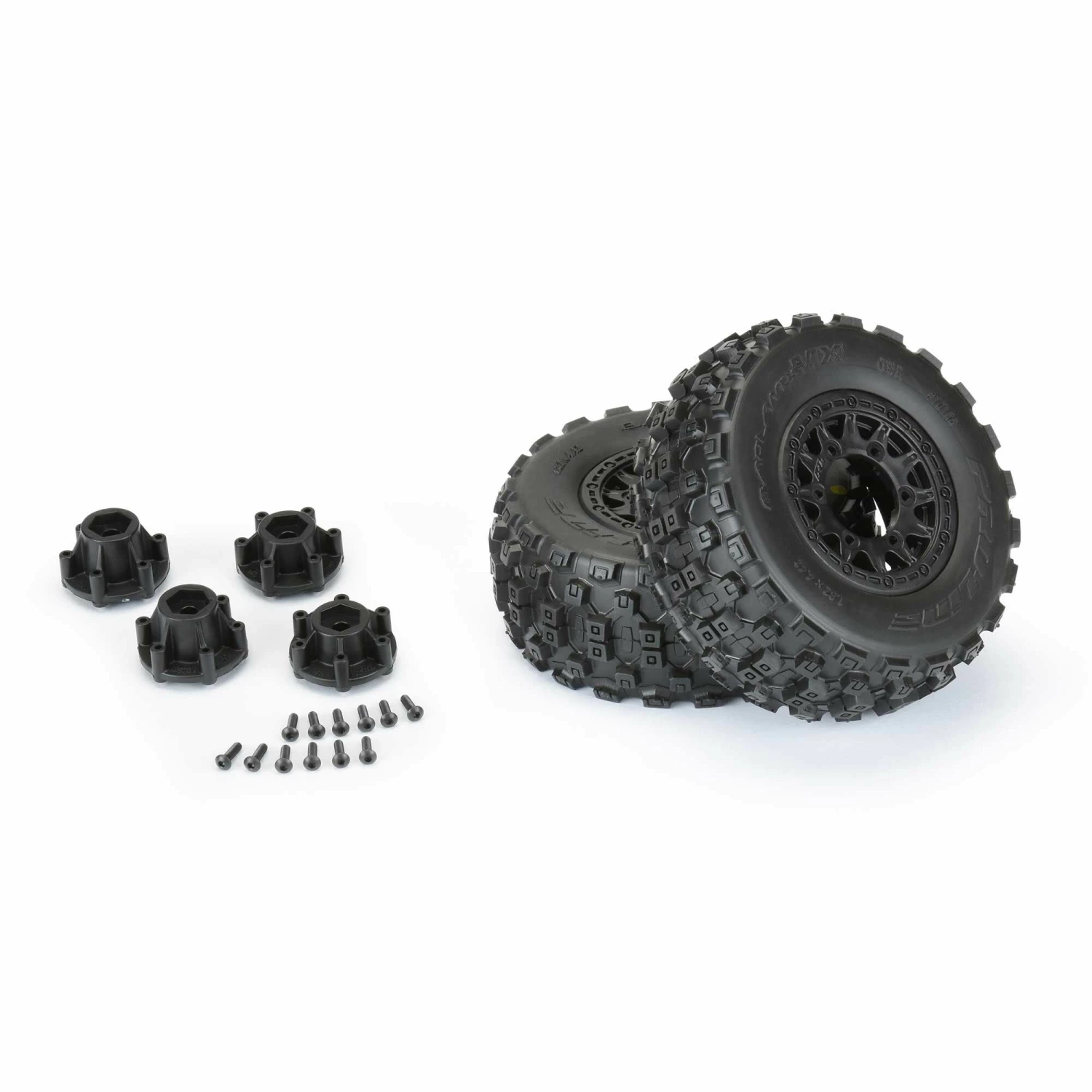 Pro-Line Racing 1/10 Badlands MX M2 Fr/Rr 2.2"/3.0" SC Mounted 12mm Blk Raid (2) 3 Pro-Line Racing 1/10 Badlands MX M2 Fr/Rr 2.2"/3.0" SC Mounted 12mm Blk Raid (2) - Image 3