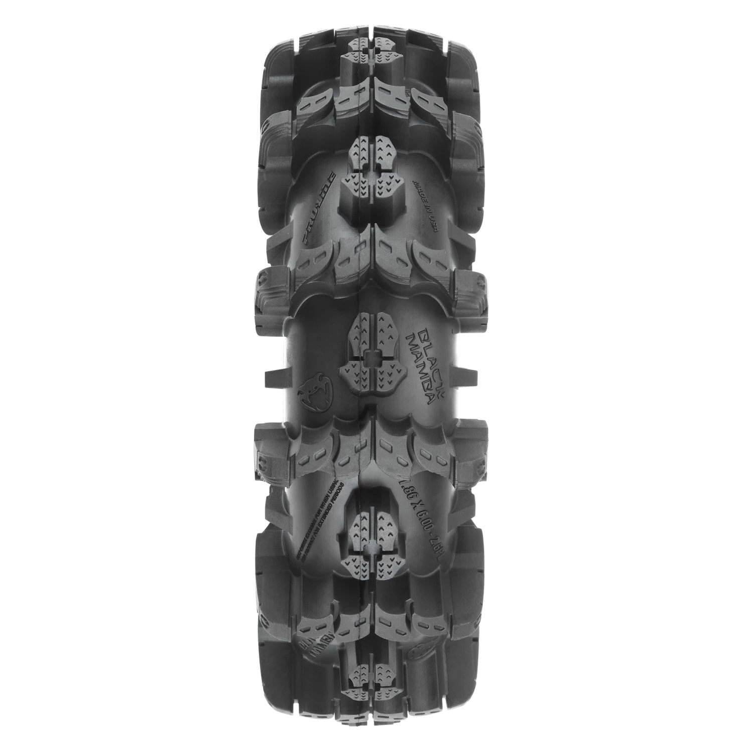 Pro-Line Racing 1/10 Interco Black Mamba Front/Rear 2.6" Mud Truck Tires (2) 2 Pro-Line Racing 1/10 Interco Black Mamba Front/Rear 2.6" Mud Truck Tires (2) - Image 2