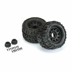Pro-Line Racing 1/8 Trencher X F/R 3.8" MT Tires Mounted 17mm Blk Raid (2) 6 Pro-Line Racing 1/8 Trencher X F/R 3.8" MT Tires Mounted 17mm Blk Raid (2) -RC Cars And Trucks Sales Shop PRO118410 A2 FRKV6CPN