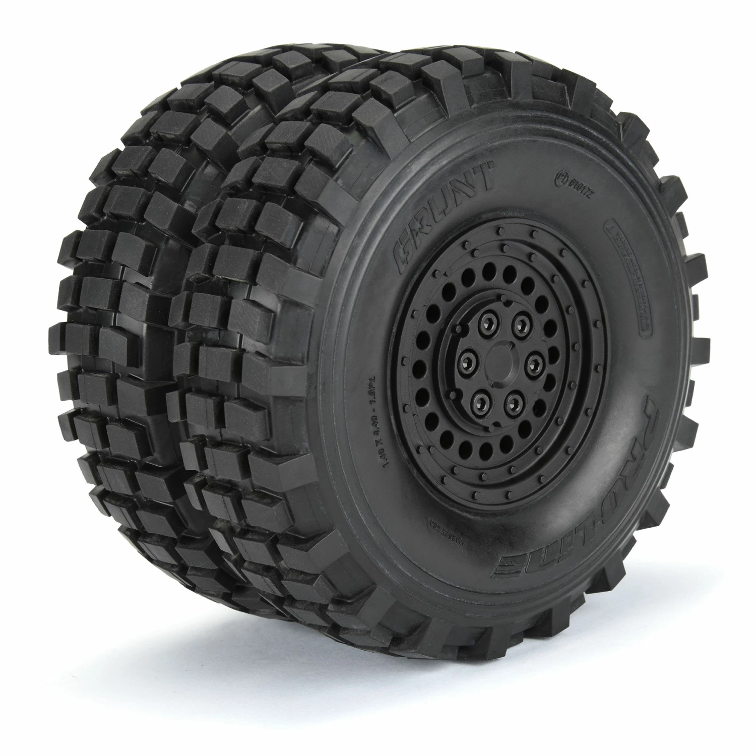 Pro-Line Racing 1/10 Carbine Front/Rear 1.9" 12mm Rock Crawler Wheels (2) Black 6 Pro-Line Racing 1/10 Carbine Front/Rear 1.9" 12mm Rock Crawler Wheels (2) Black - Image 6