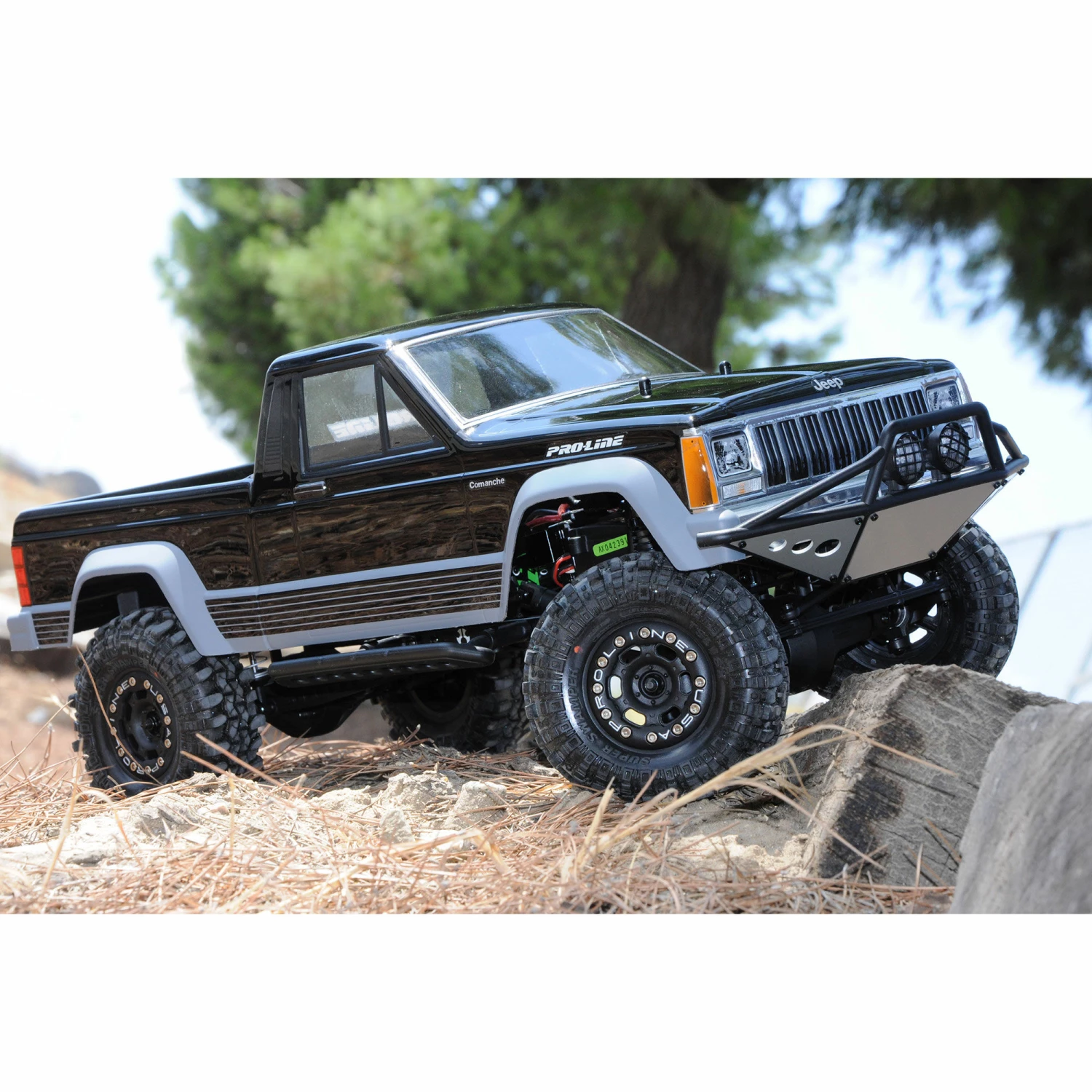 Pro-Line Racing 1/10 Jeep Comanche Full Bed Clear Body 12.3" (313mm) WB Crwlrs 7 Pro-Line Racing 1/10 Jeep Comanche Full Bed Clear Body 12.3" (313mm) WB Crwlrs - Image 7