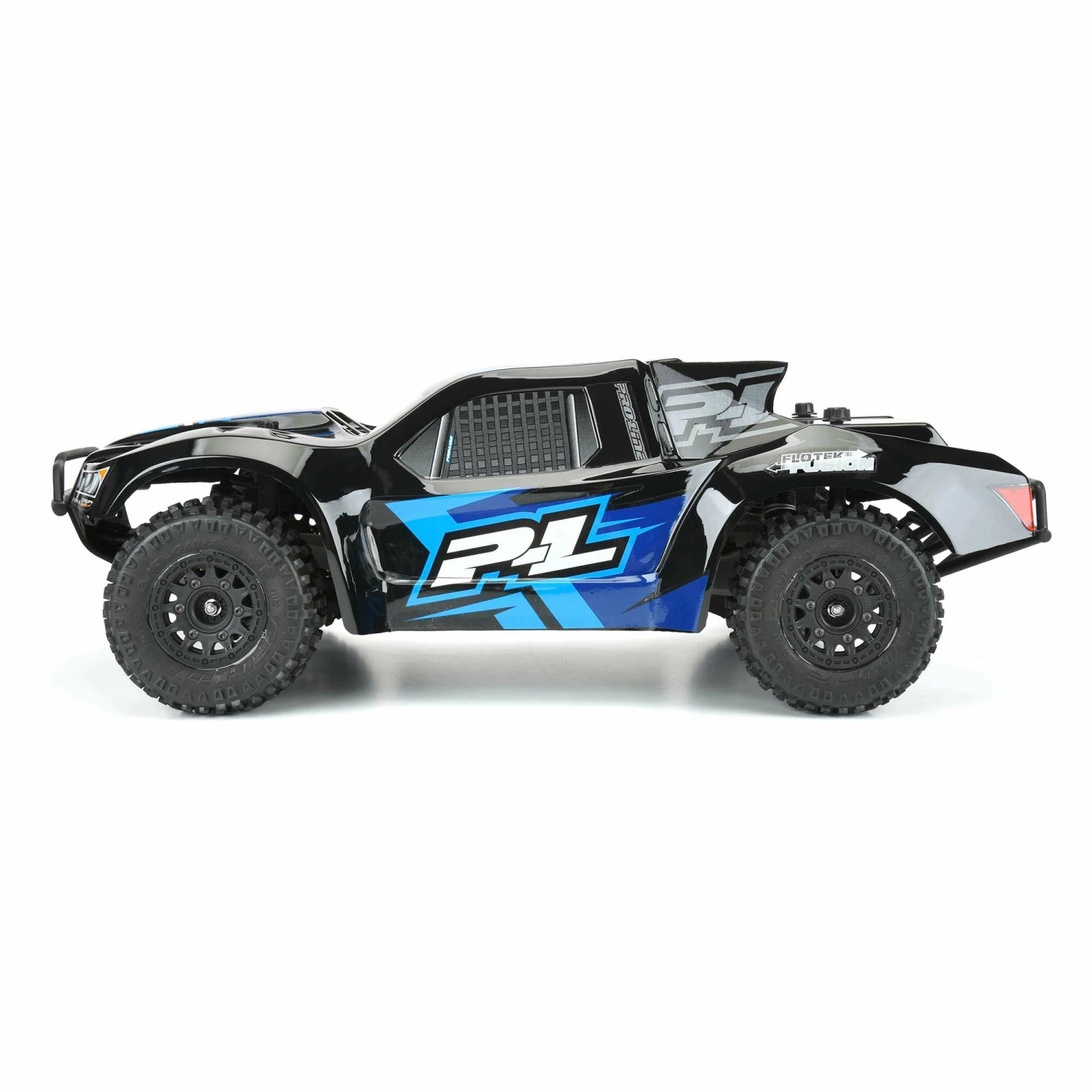 Pro-Line Racing 1/10 Pre-Cut Flo-Tek Fusion Tough-Color Black Body: Short Course 4 Pro-Line Racing 1/10 Pre-Cut Flo-Tek Fusion Tough-Color Black Body: Short Course - Image 4
