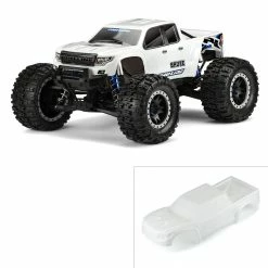 Pro-Line Racing 1/5 Pre-Cut Brute Bash Armor White Body: X-MAXX