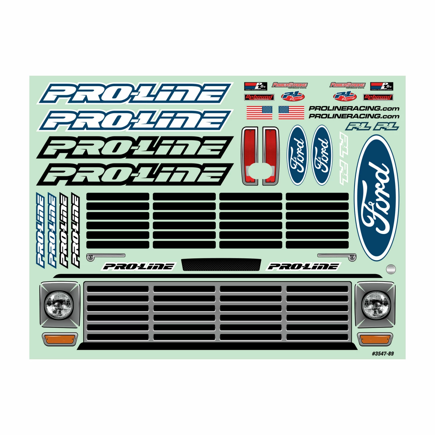 Pro-Line Racing 1/7 Pre-Cut 1967 Ford F-100 Truck Clear Body: Unlimited Desert Racer 6 Pro-Line Racing 1/7 Pre-Cut 1967 Ford F-100 Truck Clear Body: Unlimited Desert Racer - Image 6