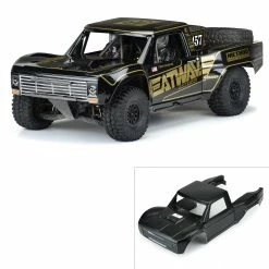 Pro-Line Racing 1/7 Pre-Cut 1967 Ford F-100 Heatwave Black: Unlimited Desert Racer