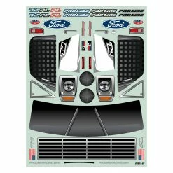 Pro-Line Racing 1/10 Pre-Cut 1967 Ford F-100 Race Truck Clear Body: Short Course -RC Cars And Trucks Sales Shop PRO355117 A89 TNHT55CM