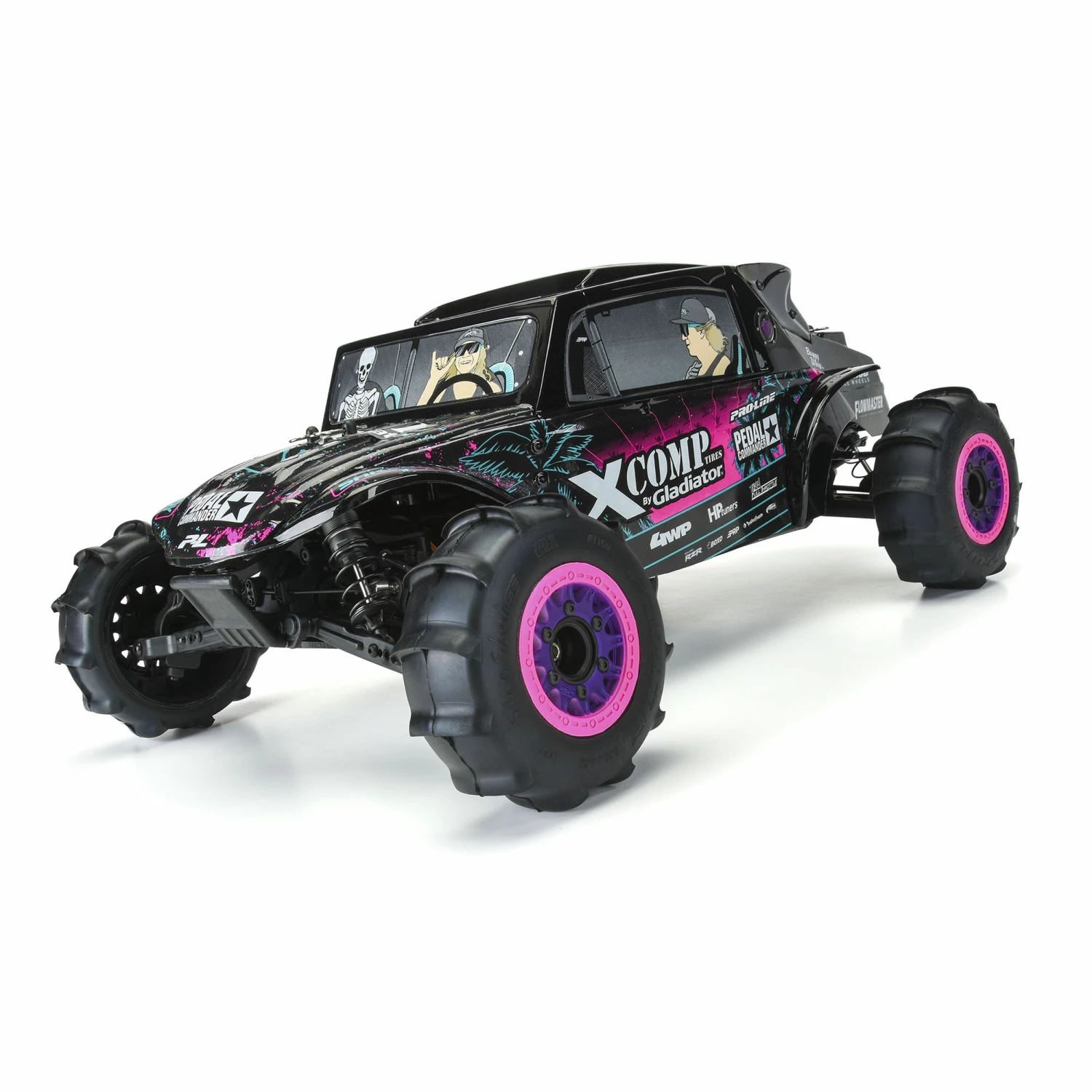 Pro-Line Racing 1/10 Megalodon Desert Buggy Blake Wilkey Black Body: Short Course 7 Pro-Line Racing 1/10 Megalodon Desert Buggy Blake Wilkey Black Body: Short Course - Image 7