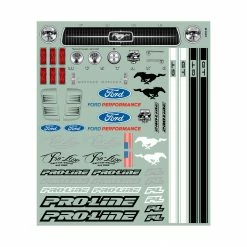 Pro-Line Racing 1/10 1967 Ford Mustang Clear Body: Drag Car -RC Cars And Trucks Sales Shop PRO357300 A8 JWS8SKC0